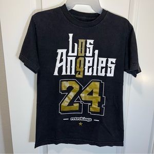 Retrokings Los Angeles 24 Tshirt men sz S (Lakers & Kobe)graphic tee collectible